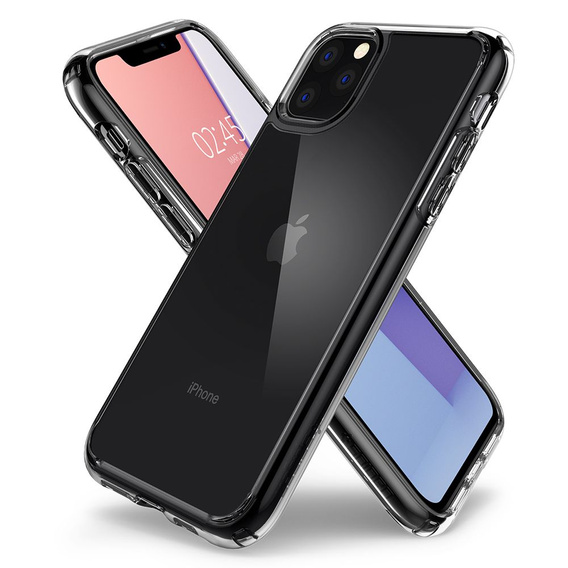 Etui Spigen do iPhone 11 Pro Max, Ultra Hybrid, Crystal Clear, przezroczyste