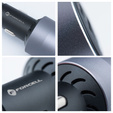 Ładowarka samochodowa Forcell F-Energy Alu 85 W, 2 × USB-C + USB-A, PD / QC 4.0 / SFC 2.0
