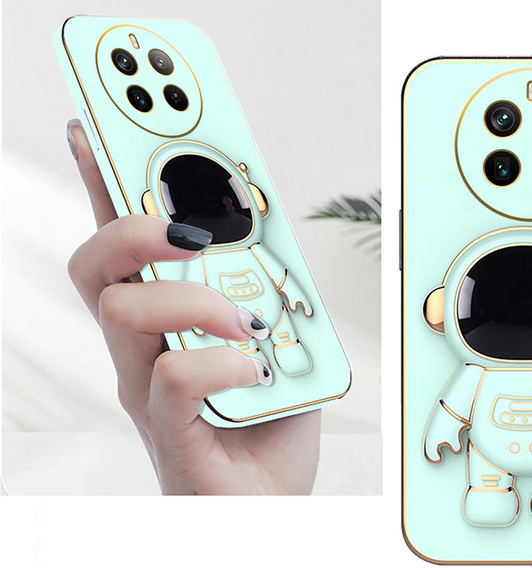 Etui do Realme 12 Pro 5G / 12 Pro+ 5G, Astronaut, zielone