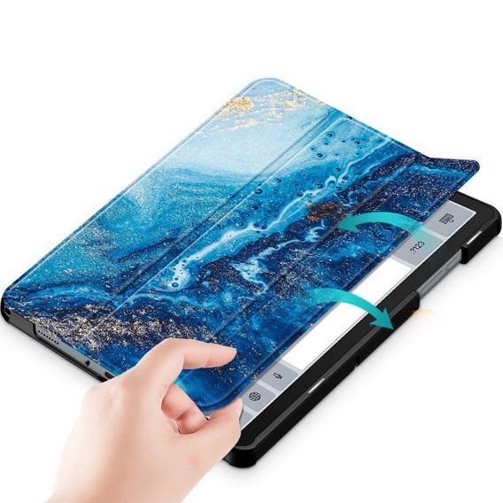 Etui do Samsung Galaxy Tab A9+, Smartcase, wave