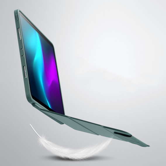 Etui do iPad Air 13" 2025/2024 (7/6 gen.) / Pro 13" 2024 (7 gen.) / Pro 12.9" 2022/2021/2020 (6/5/4 gen.), ESR Ascend, zielone