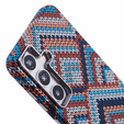 Etui do Samsung Galaxy S25, Carbon Fiber MagSafe, wielokolorowe