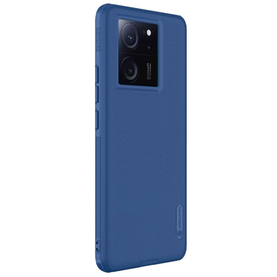 Etui NILLKIN do Xiaomi 13T / 13T Pro, Super Frosted Shield, niebieskie