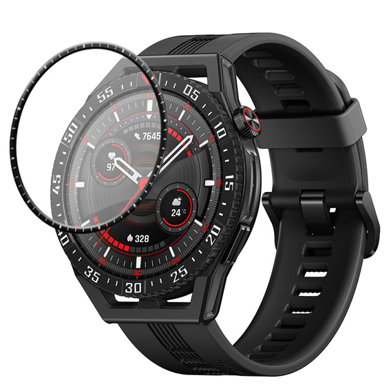 2x Szkło Hybrydowe ERBORD do Huawei Watch GT 3 SE