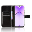 Etui z klapką do Oppo A80, Crazy Horse Wallet, czarne