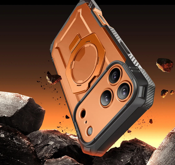 Etui Supcase Unicorn Beetle Grip Mag z pierścieniem MagSafe do iPhone 17 Pro