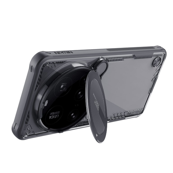 Etui do Xiaomi 15 Ultra, pancerne Nillkin, Icelade Prop, czarne