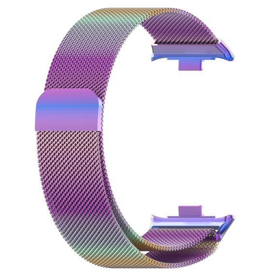 Pasek Bransoleta Milanese do Xiaomi Redmi Watch 4 / Xiaomi Smart Band 8 Pro / Xiaomi Smart Band 9 Pro, Wielokolorowa