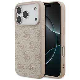 Etui GUESS 4G Metal Gold Logo do iPhone 17 Pro