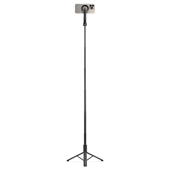 Spigen S580W MagSafe Bluetooth Kijek Selfie Stick Tripod, czarny