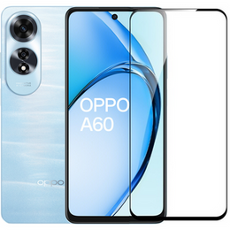 Szkło Hartowane 3D do Oppo A60, czarna ramka