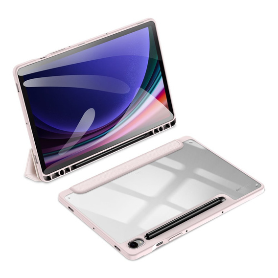 Etui do Samsung Galaxy Tab S10 Lite / S10 FE / S9 FE, Dux Ducis TOBY, różowe