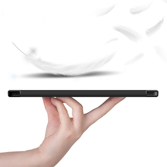 Etui do Lenovo Tab P12, Smartcase z miejscem na rysik, czarne