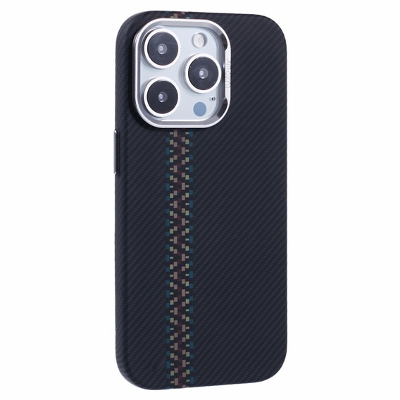 Etui do iPhone 14 Pro, Carbon Fiber MagSafe, czarne