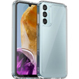 Etui do Samsung Galaxy M15 5G, Fusion Hybrid, przezroczyste / czarne