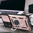 Etui pancerne do Vivo V21 5G, CamShield Slide, różowe rose gold