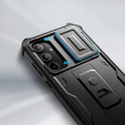 Etui Tech-Protect do Samsung Galaxy A55 5G, Kevlar Cam+, Czarne