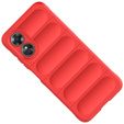 Etui do Oppo A17, Gaming Shockproof, czerwone