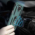 Etui pancerne do Xiaomi Redmi Note 9S / 9 Pro, Nox Case Ring, zielone