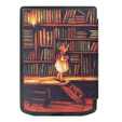 Etui do PocketBook Verse / Verse Pro, Smartcase, Library girl