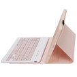 Etui z klawiaturą do Samsung Galaxy Tab A7 Lite 8.7 T220 / 225, różowe rose gold