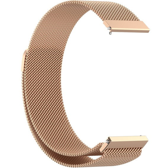 Uniwersalna Bransoleta Milanese Band 22mm, Różowa rose gold