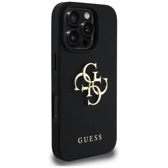 Etui GUESS Grained Big 4G and Classic Logo do iPhone 16 Pro