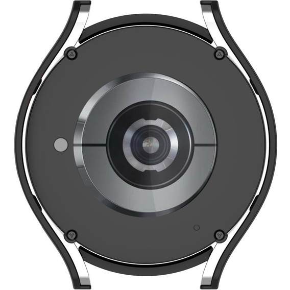 2w1 Etui + Szkło Hartowane do Samsung Galaxy Watch 6 44mm, Czarne