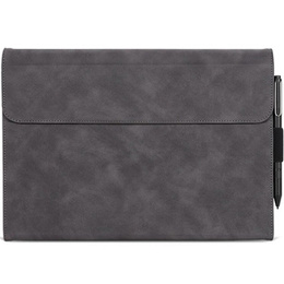 Etui do Microsoft Surface Go 3/Go 2/Go, Wallet Pen Slot, szare