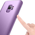 Etui do Samsung Galaxy S9, Suritch Full Body, fioletowe