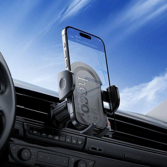 Uchwyt samochodowy HOCO H53 do kratki nawiewu – czarny