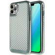 Etui do iPhone 14 Pro Max Carbon Slim Case Obudowa, Zielone