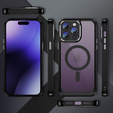 Etui do iPhone 15 Pro, ERBORD Impact Guard, do MagSafe, czarne