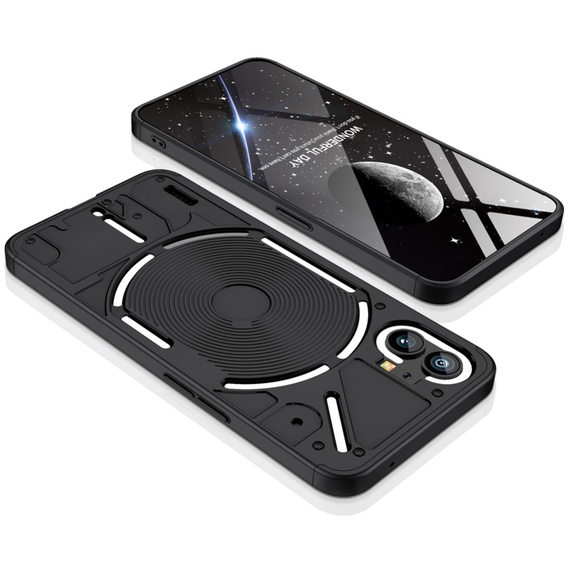 Etui do Nothing phone 1 5G, Obudowa Matte Dropproof Case, Czarne
