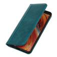 Etui do Samsung Galaxy S24, Wallet Litchi Leather, zielone