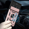 Etui pancerne do Realme 11 Pro 5G / 11 Pro+ 5G, CamShield Slide, różowe rose gold