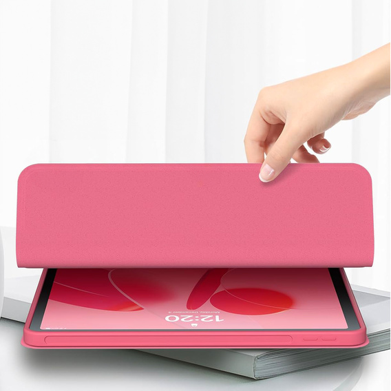 Etui z klawiaturą do iPad 11" 2025 A16 (11 gen.) / iPad 10.9" 2022 (10 gen.), Pen Slot, magenta