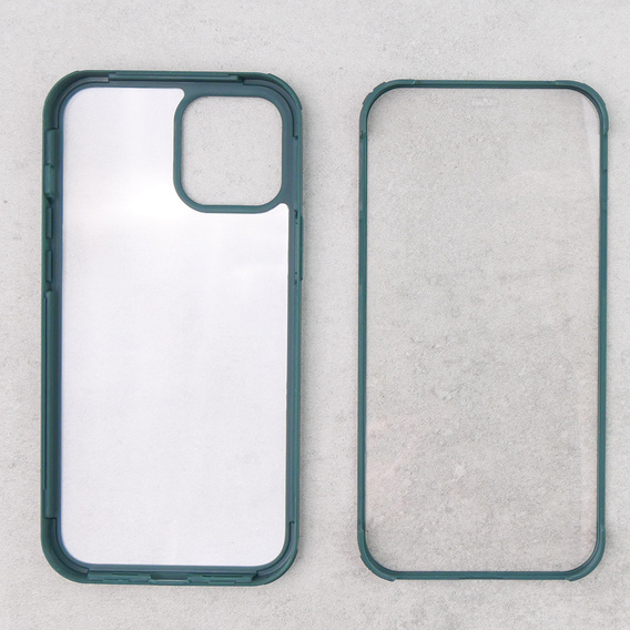 Etui do iPhone 12 / 12 Pro, ERBORD Guardian, zielone