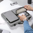 Tech-Protect Defender Bag, Etui Torba do laptopów 15-16 cali, Szara
