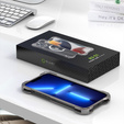 Etui R-JUST do iPhone 13 Pro, pancerne, do MagSafe, czarne