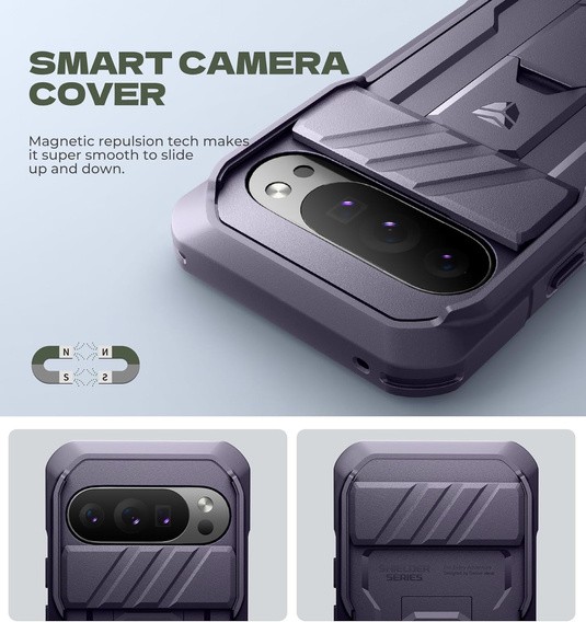 Etui pancerne Dexnor Full Body Two Frames do Google Pixel 10 Pro XL