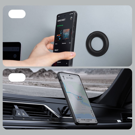 Etui do Oppo Find X8 Pro, pancerne Nillkin, CamShield Prop, do Magsafe, czarne