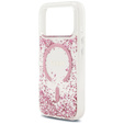 Etui GUESS Resin Bottom Glitter MagSafe do iPhone 17 Pro