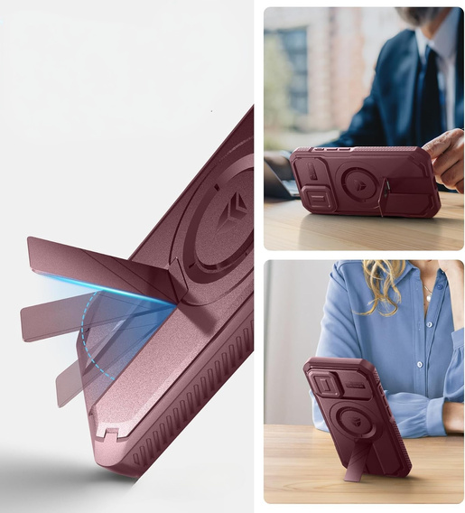 Etui Dexnor MagSafe z osłoną aparatu do iPhone 16