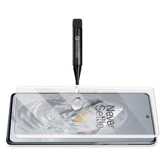 MOCOLO UV Liquid Film 3D Curved – szkło hartowane do OnePlus 12 5G z pełnym zakrzywionym pokryciem