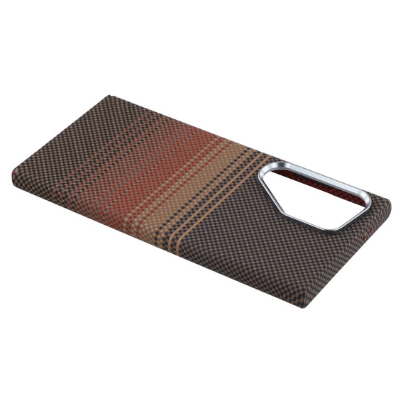 Etui do Samsung Galaxy S25 Ultra, Carbon Fiber MagSafe, złote