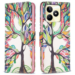 Etui z klapką do Realme C53 4G, Wallet, Tree of Life