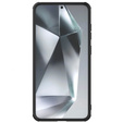 Etui NILLKIN do Samsung Galaxy S25, Frosted Shield, do MagSafe, czarne
