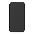 Etui Dux Ducis do iPhone 17, Skin Pro, z klapką, z miejscem na kartę,  czarne