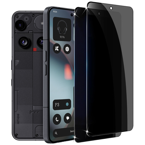 2x Szkło ERBORD Anti-Spy do Nothing Phone 3 5G – chroń ekran i swoją prywatność